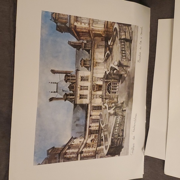 Arc de Triomphe, la Torre Effiel, and Palais de Foatainebleau. - Picture 2 of 11